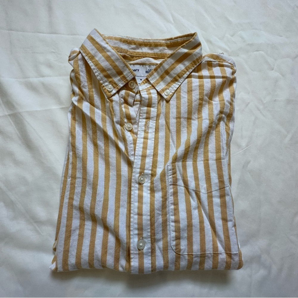 Old Navy Striped Button Down